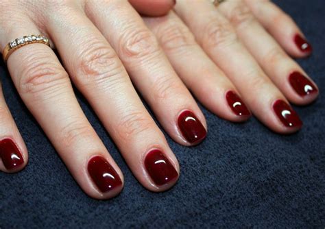 opi gelcolor malaga wine nails opi gel nails red nails