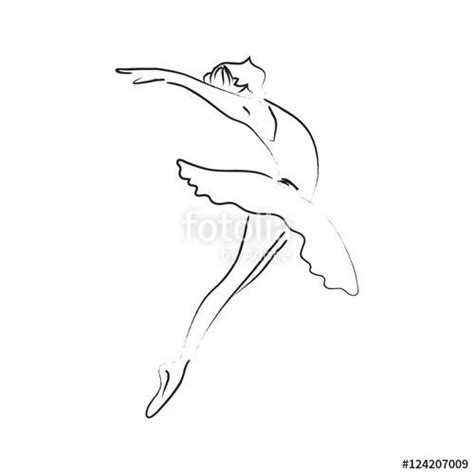 Minimalist Drawing Ballerina Art Drawings