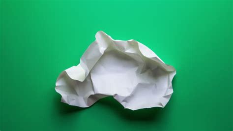 Crumpled Paper Drawing Stock Videos And Royalty Free Footage Istock