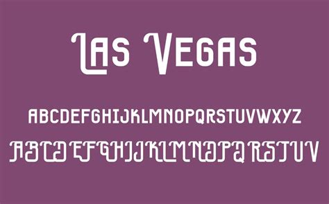 Las Vegas Free Font