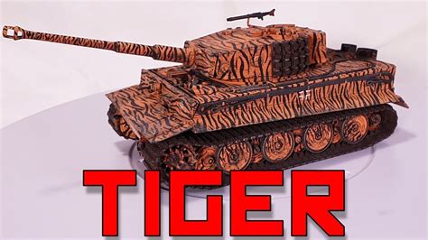 How To Properly Paint A Tiger Tank Mm Youtube