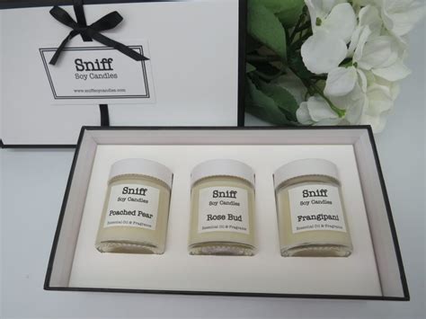 Deluxe Gift Pack Sniff Soy Candles Handmade In Sydney Australia