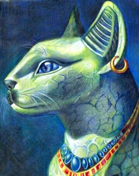 Pin De Vanessa Kretzschmar Em Arte Felina Gatos No Egito Antigo Gato