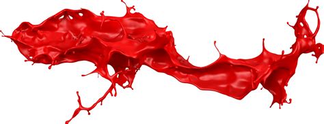 Download Paint Ink Brush Red Paint Splash Png Clipart 5790458
