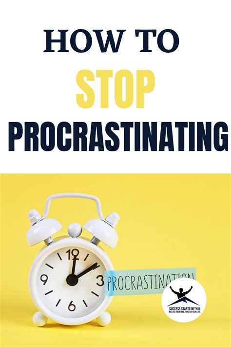 How To Stop Procrastinating Procrastination How To Stop