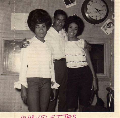 the marvelettes l r gladys horton and katherine anderson in july 1964 black music diana ross