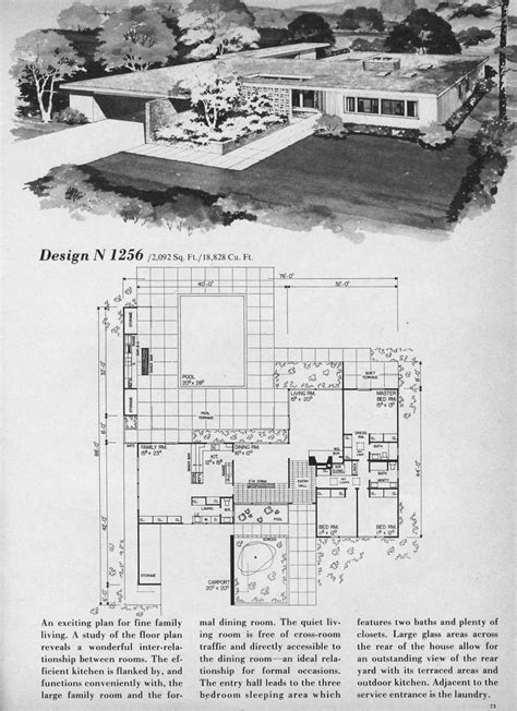 Mcm House Plans Inspirational 17 Best Images About Vintage Architecture