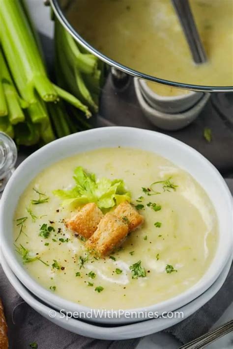 This Diy Celery Soup Is Savory And Full Of Healthy Celery Our Recipe