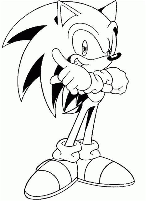 Dibujos De Sonic Part 3 Sonic Para Colorear Páginas Para Colorear