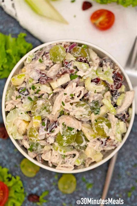 Turkey Salad Recipe Minutes Meals
