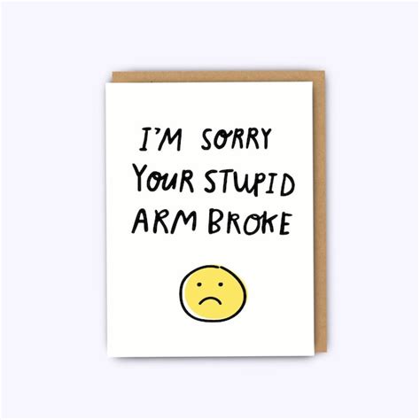 Funny Sympathy Card Etsy