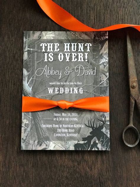 In short, answer the question, where do you see yourself in five years? by discussing how you could evolve in this role. Camo Wedding Invitation Set The Hunt is Over Wedding | Etsy | Camo wedding invitations, Wedding ...
