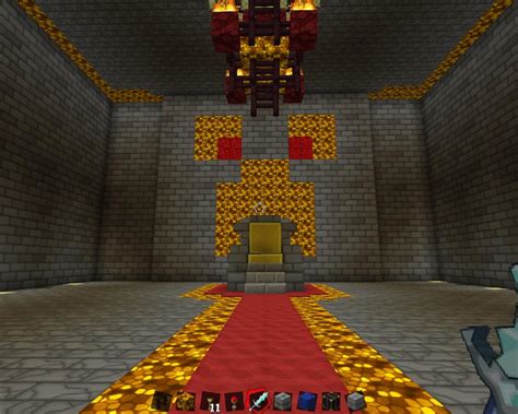 Powerlesss Creeper Castle With Mostly Compleated Throne Room