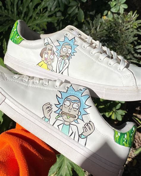 Rick And Morty Customs🦠🤤 Customshoes