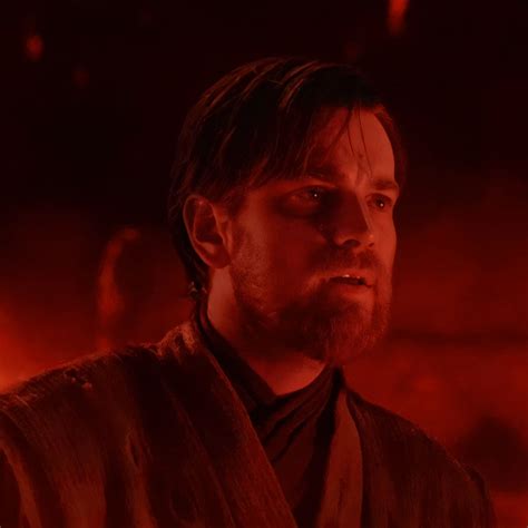 Ewan Mcgregor Revenge Of The Sith Icon Star Wars Obi Wan Star Wars Icons George Lucas Star Wars