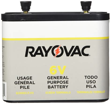 Rayovac Lantern Battery 6 Volt Screw Terminals 918c Buy Online In