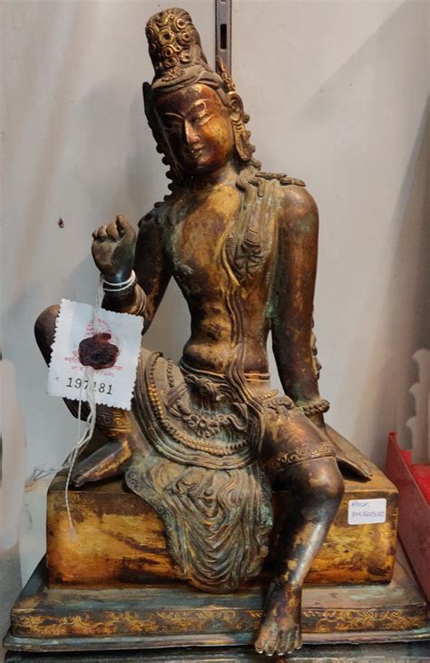 Kwan Yin Avalokiteshvara Antique Masterpieces Tibetan And Indian