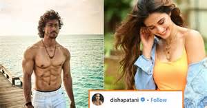 Disha Patani Comment On Tiger Shroffs Shirtless Picture Grabs Everyone