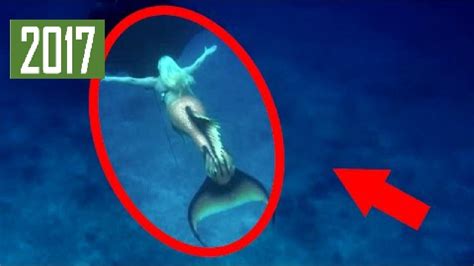 Mysterious Creatures Real Mermaids Caught On Tape New 2017 Youtube