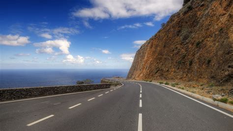 Wallpaper Landscape Sea Nature Coast Horizon Highway