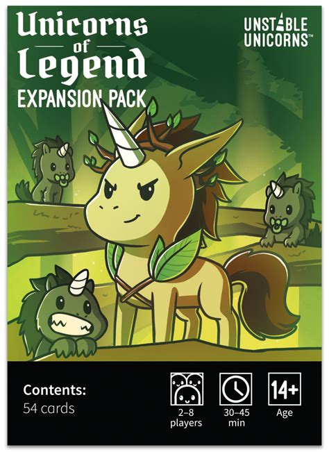 The game was one of kickstarter's top 100 most backed projects of all time and won the 2019 people's. Unstable Unicorns Expansion Card List