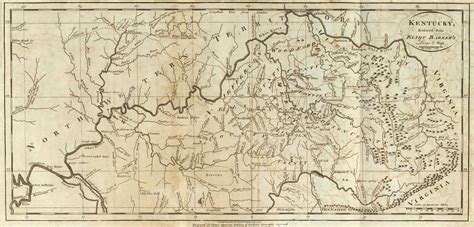 1839 Ky Map Caldwell Calloway Campbell Carlisle County Kentucky History