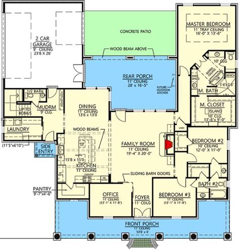 Plan 56429sm Charming 3 Bed Acadian Home Plan With Optional Bonus Room