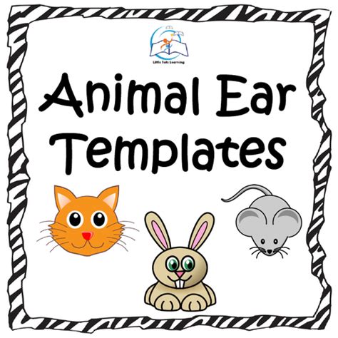 Animal Ear Templates Teaching Resources
