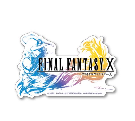 Final Fantasy X Logo Sticker