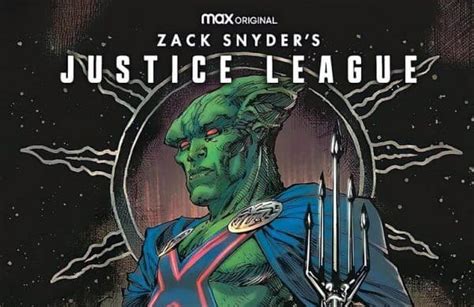 Dcs Justice League Snyder Cut Variant Covers Unite The Seven With Inclusion Of Martian Manhunter