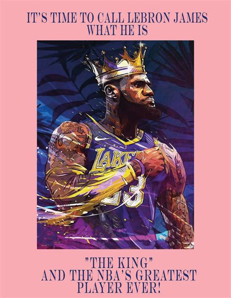 Its Time To Call Lebron James What He Is The King And The Nbas