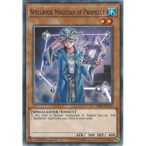 Moda Moderna Spellbook Magician Of Prophecy Sr08 En018 Common Card 1st