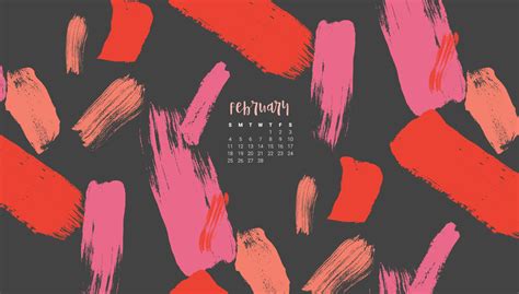 Free February Desktop Wallpaper Calendars