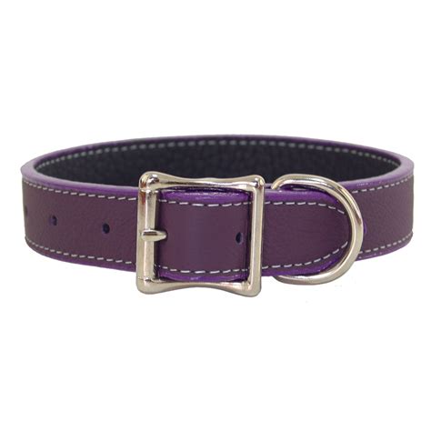 Palermo Italian Leather Dog Collar Exclusively Large Dog Collars