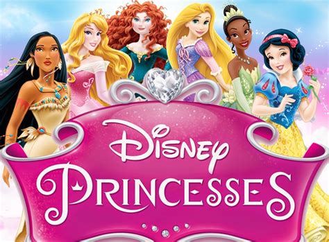 6 Princesses With The Logo Disney Princess Photo 41397505 Fanpop