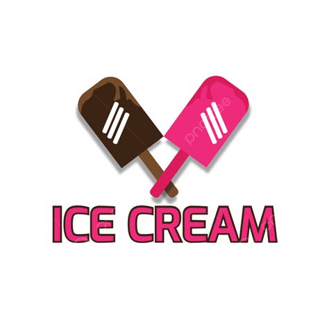 Logo Es Krim Es Krim Es Kerucut Png Dan Vektor Dengan Background Transparan Untuk Unduh Gratis
