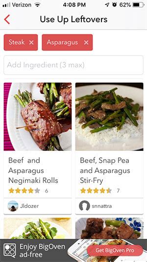 Top Apps For Finding Recipes For Ingredients You Already Have