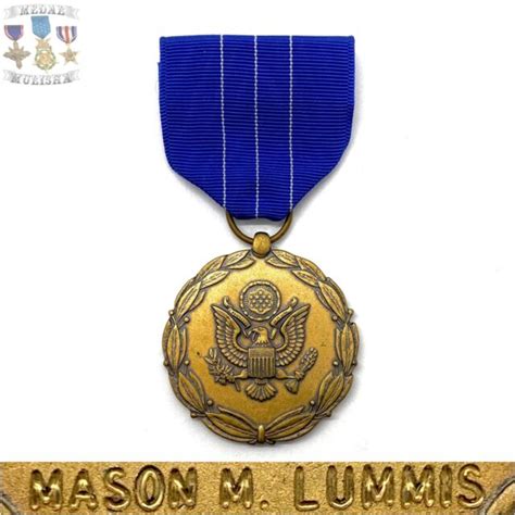 Named Meritorious Civilian Service Department Army Medal Mason M