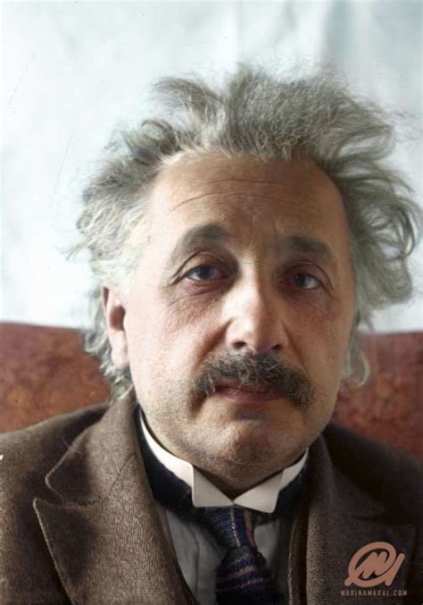 Internet Artist Releases Poignant Colorized Historical Photos Albert Einstein Einstein