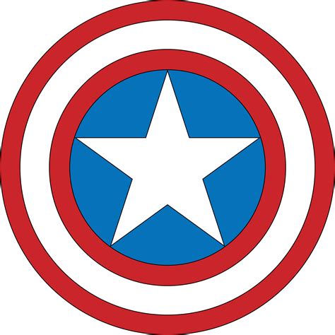 Marvel_-_Captain_America_-_Logo.png (2120×2120) | Simbolos de