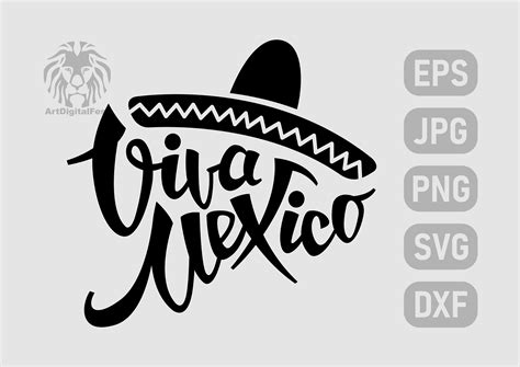 Viva Mexico Svg Etsy