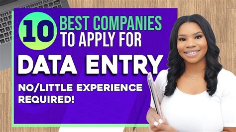 10 Best Data Entry Work From Home Jobs Up To 32 Per Hour No Phone