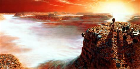 Humans Explore Martian Canyons At Dawn Nasas Insight Mars Lander