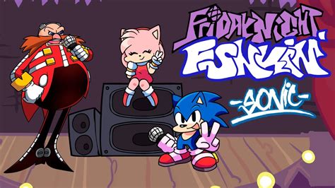 Sonic In Friday Night Funkin Hard Walkthrough Youtube