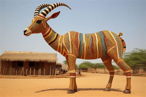Premium Ai Image National Animal Of Burkina Faso Upper Volta