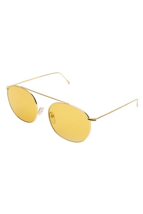 trend fix yellow tinted lens sunglasses