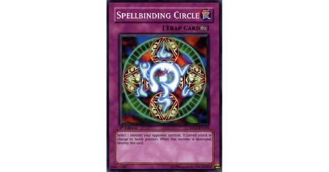 Spellbinding Circle 5ds1 En034 1st Edition Yu Gi Oh Card