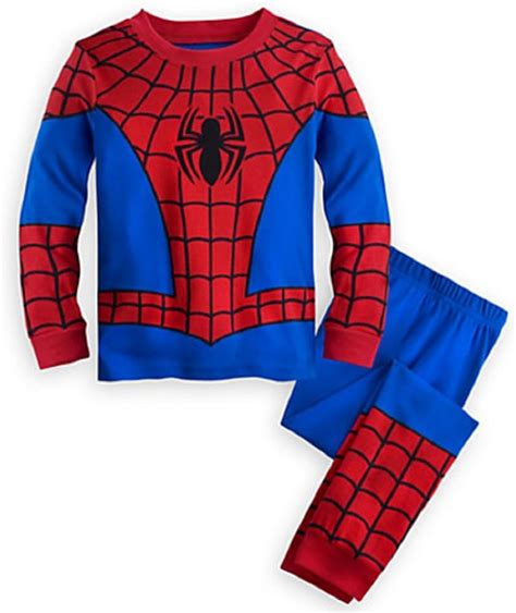 Disney Store Pijama De Spiderman Para Niños Xxs 3 Extra Pequeño 3t