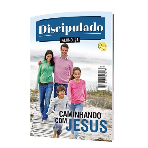 Revista Discipulado Vol 1 Caminhando Com Jesus Aluno Shopee Brasil
