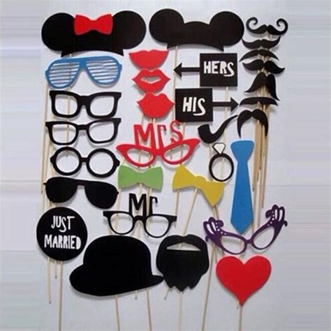 Funny Photo Booth Props Party Supplies Funny Photo Booth Props Funny